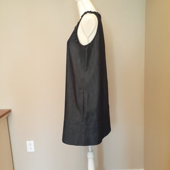 'S Max Mara Denim Shift Dress - Picture 6 of 12